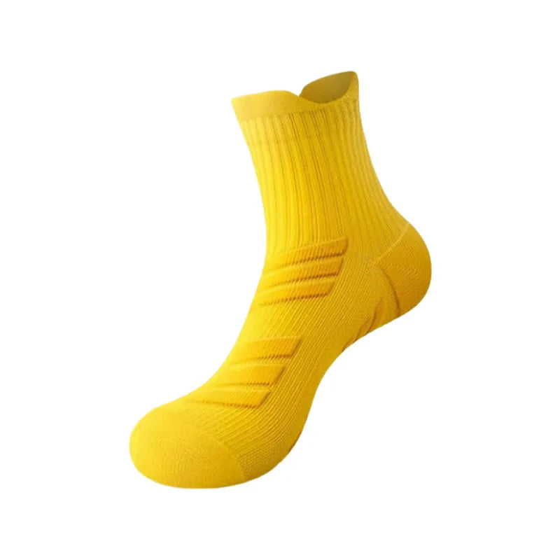 Men's Cotton-Nylon Sports Socks for Running & Hiking