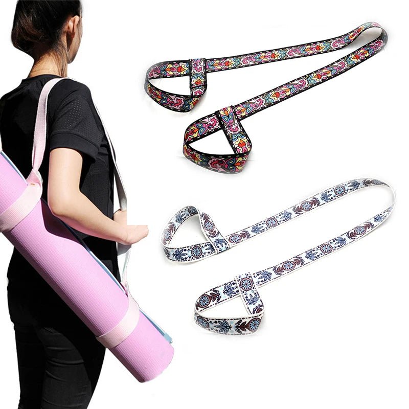 Versatile Yoga Mat Sling: Easy Carry for Your Fitness Gear