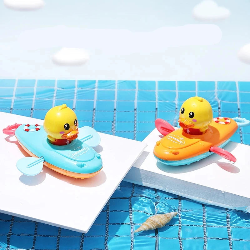 Sensory Development Bath Toys: Boat & Duck