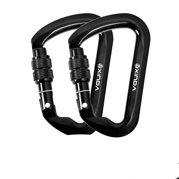 High-Strength Aluminum Carabiner: Perfect for Outdoor EnthusiastsSafety Accessories24 Hour Sport
