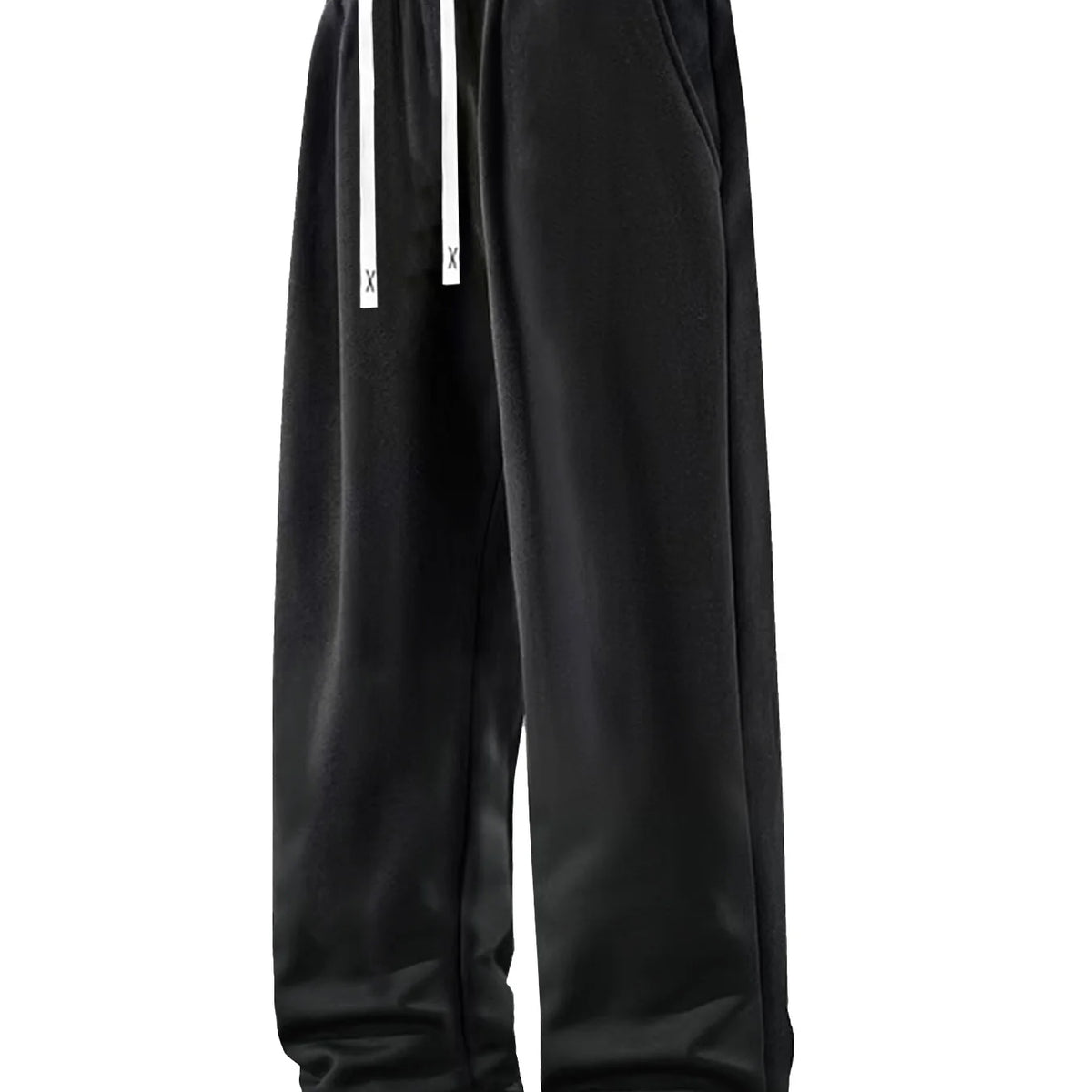 Men's Straight Leg Hiking & Jogging Pants with Drawstring