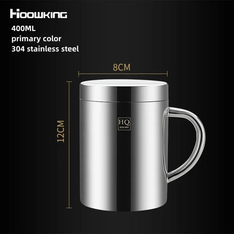 200/400ML Double Wall Stainless Steel Mug