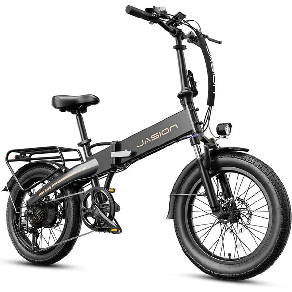 1000W Peak 25MPH Adult Electric Bike, Aluminum Frame, 20'' Fat Tires 24 Hour Sport