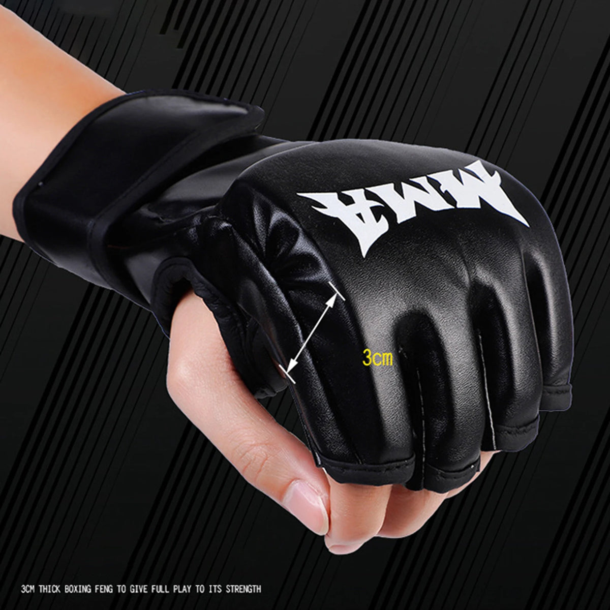 Kickboxing Gloves for Men, Women, and Kids - PU Leather