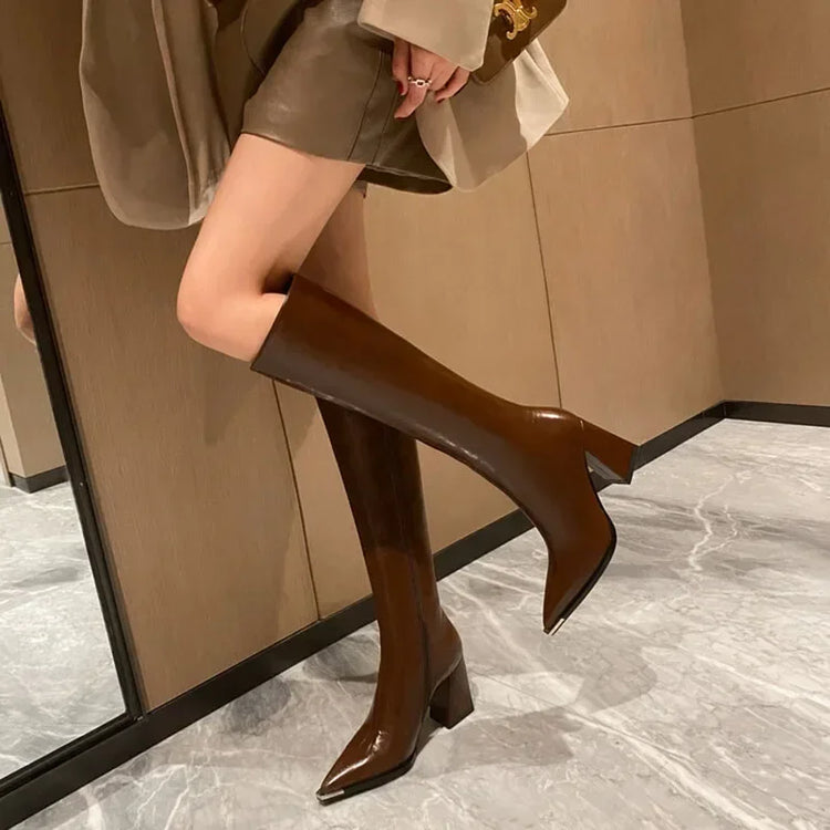Make a Statement: Pointed Toe High Heel BootsWomen's Boots24 Hour Sport