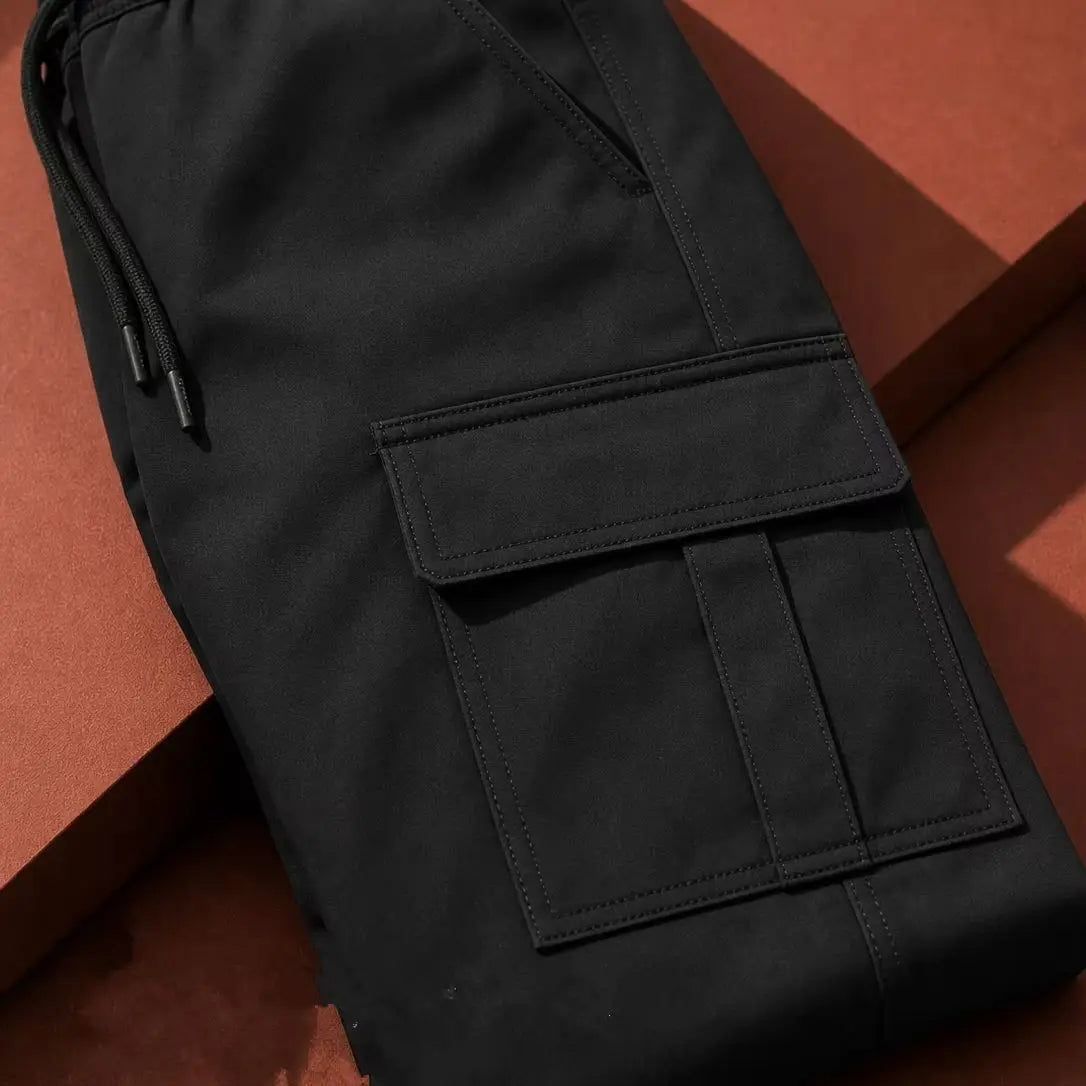 Men’s Outdoor Multi-Pocket Cargo Sweatpants