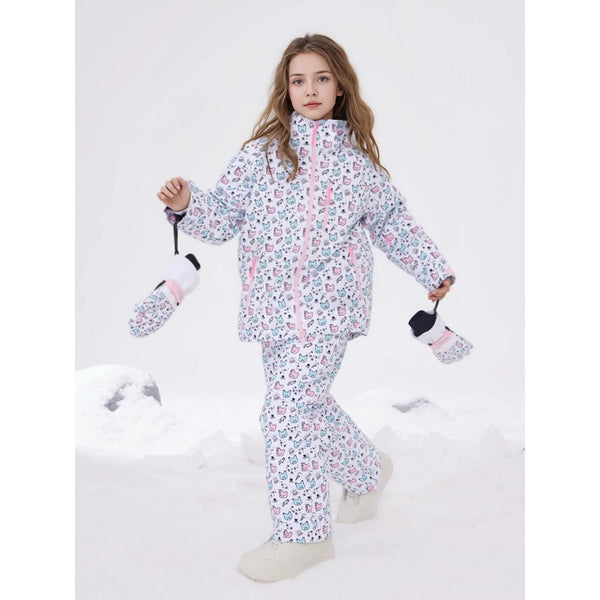Coldelement Girls Ski Jacket Warm Waterproof Windproof Cold Weather Skiing Apparel Girls Ski Suit Girls Winter Jacket - 24 Hour Sport