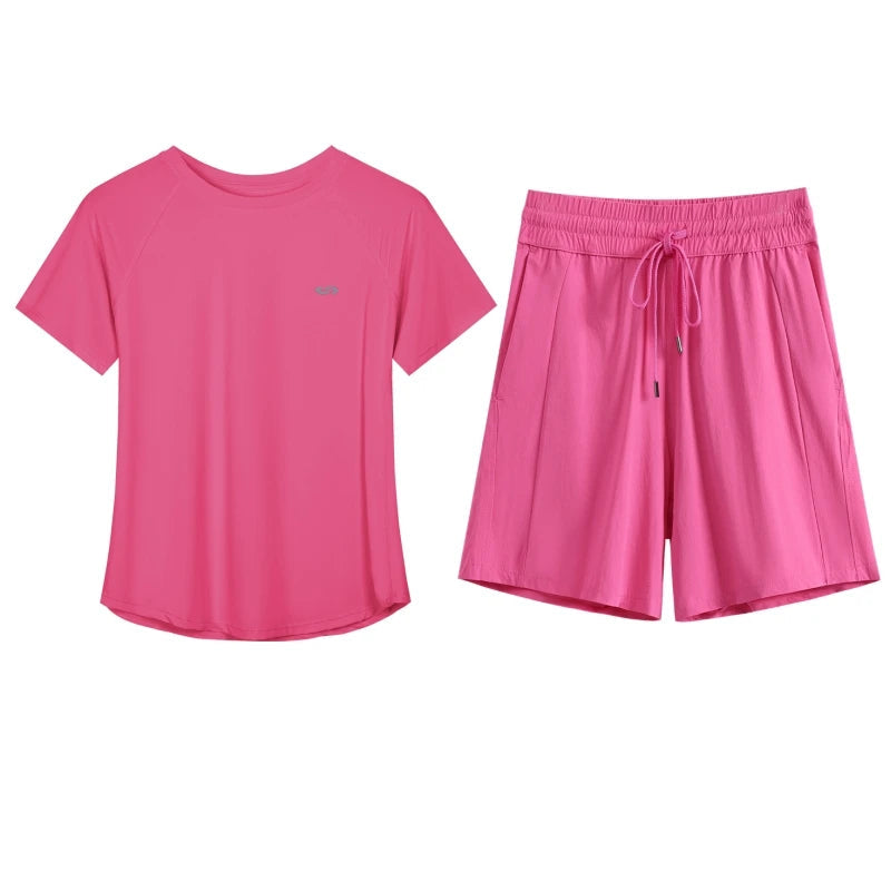 Lightweight Women's Loose-Fit Tracksuit & Yoga Set