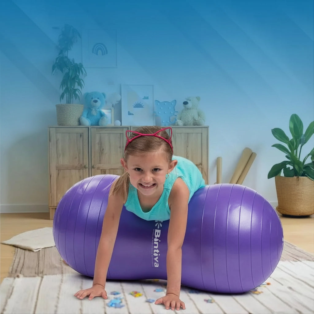 Peanut Exercise Ball: Physical Therapy & Sensory Gear