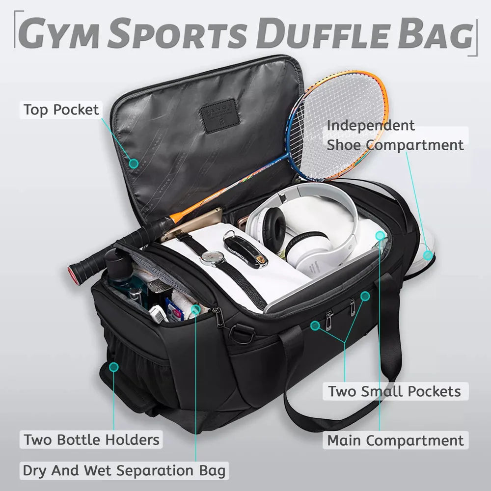 Men's Gym Bags: Stay Organized, Dry, and Ready for Anything