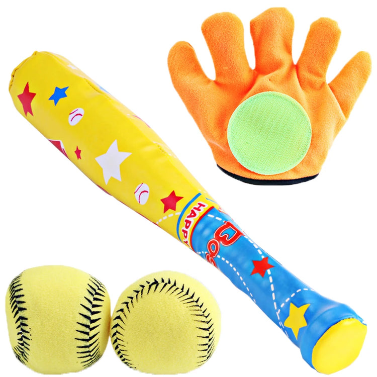 4 Piece Kids Baseball Kit Perfect for Backyard FunSport Toys For Kids24 Hour Sport