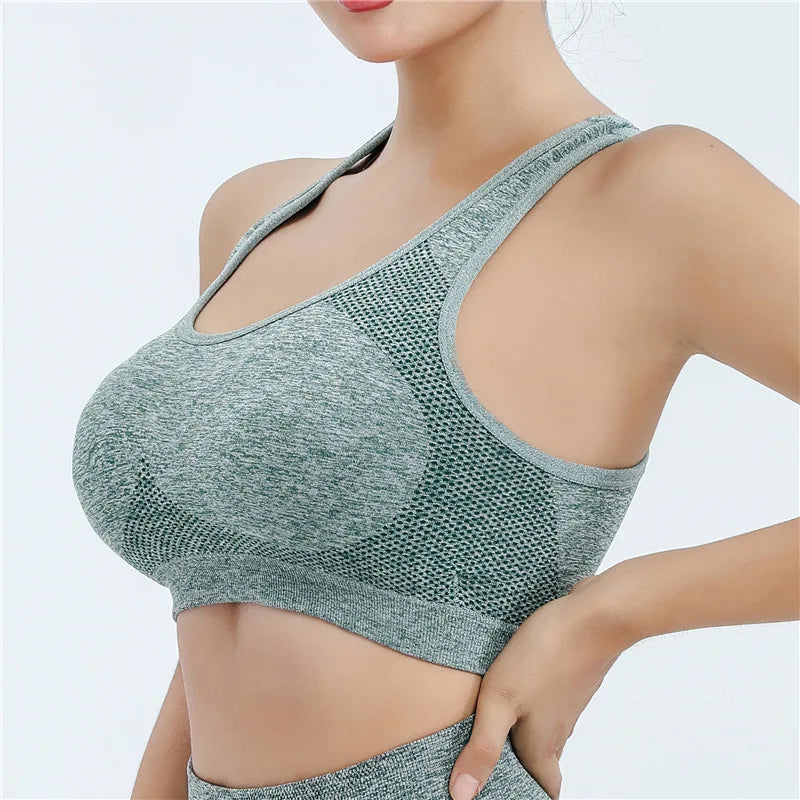 Women Sports Bra Top Push Up Fitness Yoga