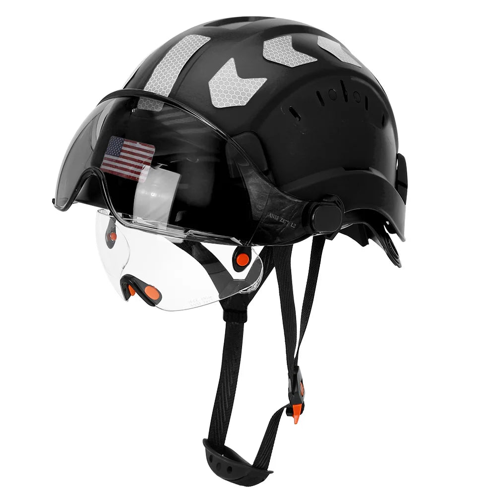 Enhanced Visibility: Reflective Safety HelmetSafety Hamlet24 Hour Sport
