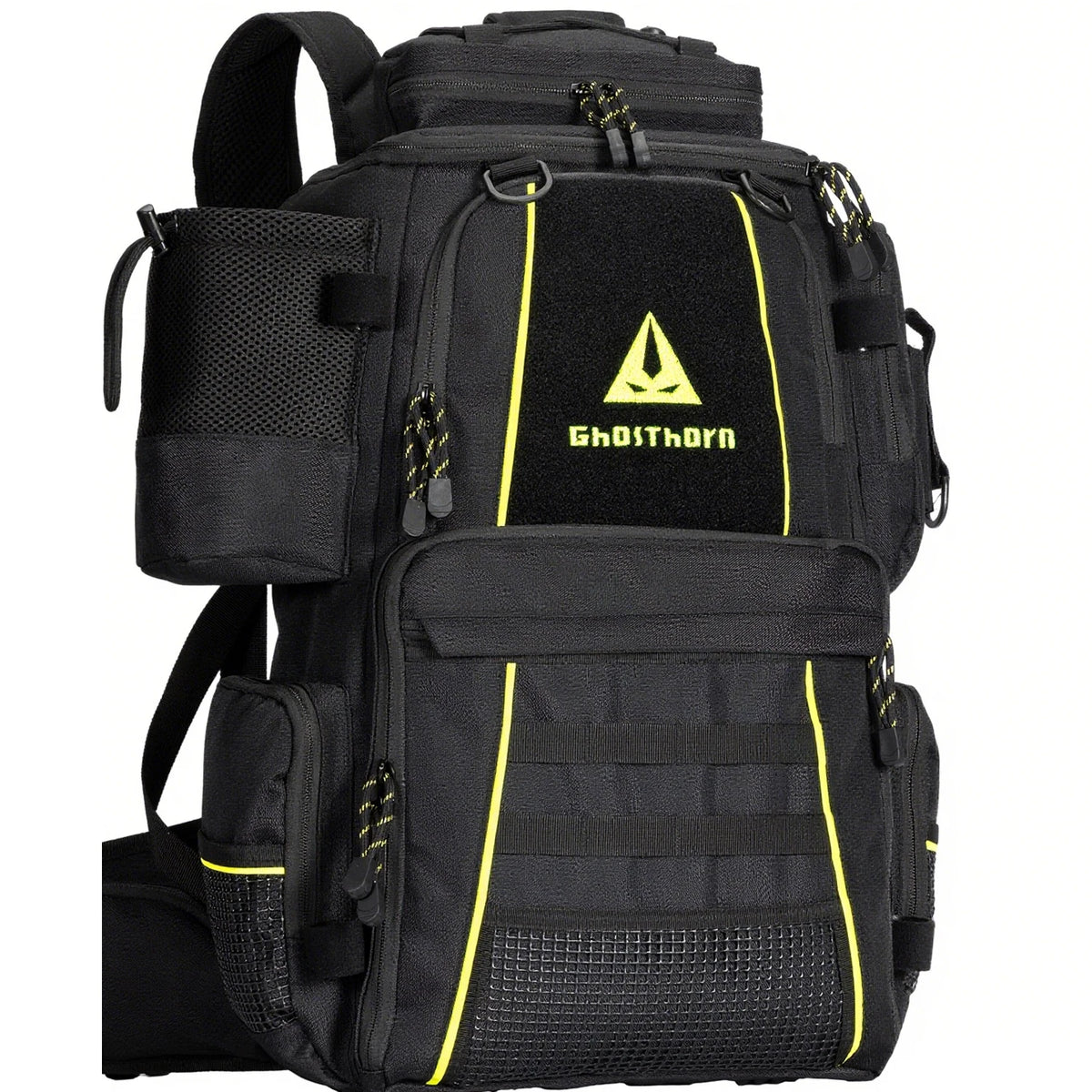 Waterproof Fishing Backpack with Detachable Waist Pack