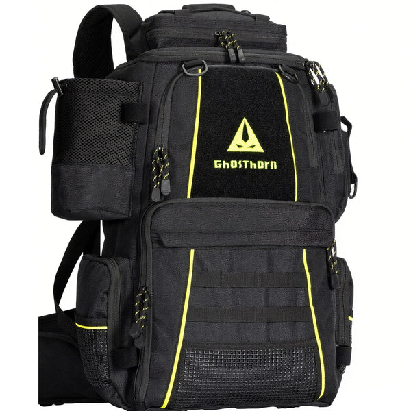 Waterproof Fishing Backpack with Detachable Waist Pack