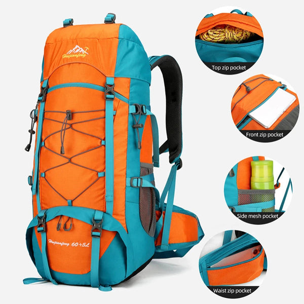 Large Capacity Outdoor Climbing Backpack | Hiking & Trekking 24 Hour Sport