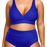 Embrace Your Curves in this High Waisted Swimsuit