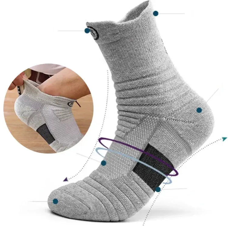 Pack of Men's High Elastic Tube SocksMen's Socks24 Hour Sport