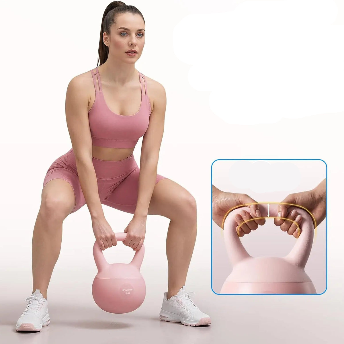 Soft Kettlebell with Anti-Slip Handle & Safe Base