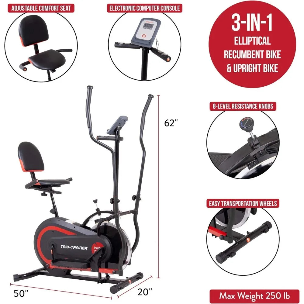 Transform Your Workout with the 3-in-1 Exercise Machine