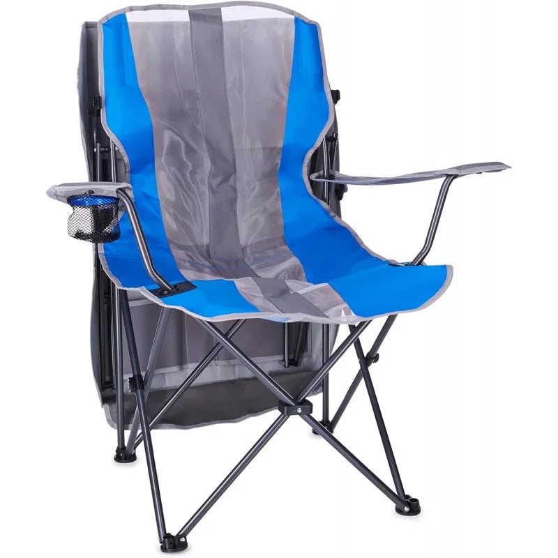 Lightweight, Portable Beach Chair with Shade