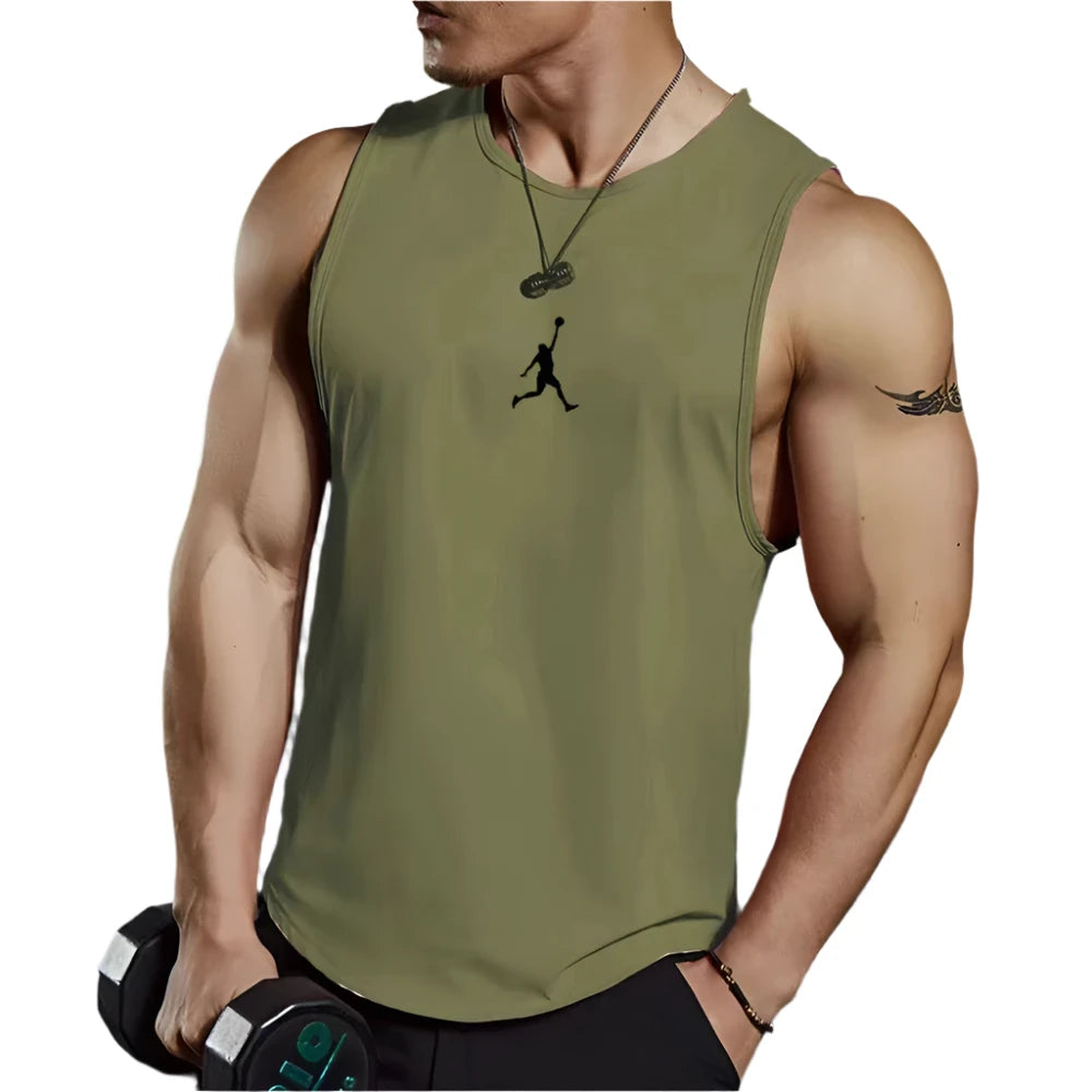 Versatile Men's Tank Top: Perfect for Layering or Workout
