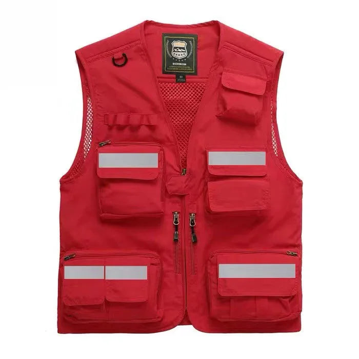 Men's Multi-Pocket Photography Vest