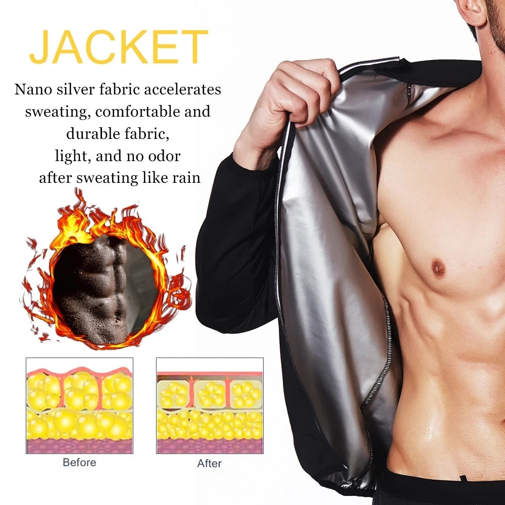 Accelerate Weight Loss with Our Men's Sauna Top