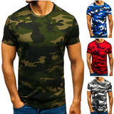 Fashionable Camo Running Tee
