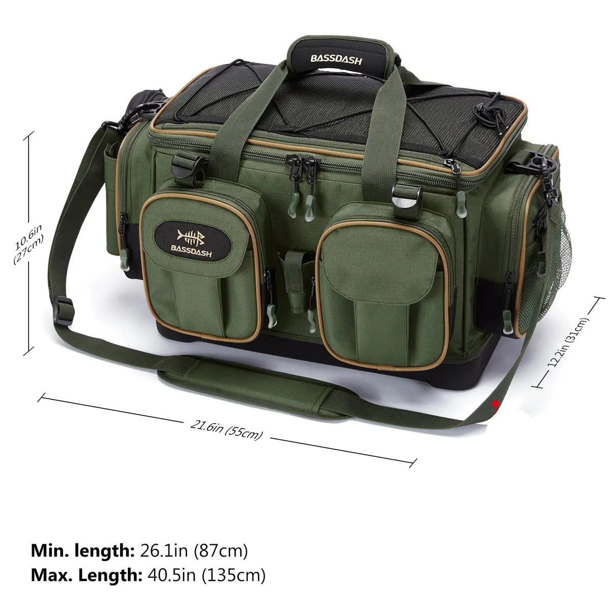 Fishing Tackle Shoulder Bag waterproofcamping supplies24 Hour Sport