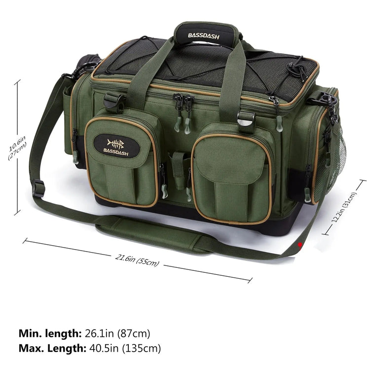 Fishing Tackle Shoulder Bag waterproofcamping supplies24 Hour Sport
