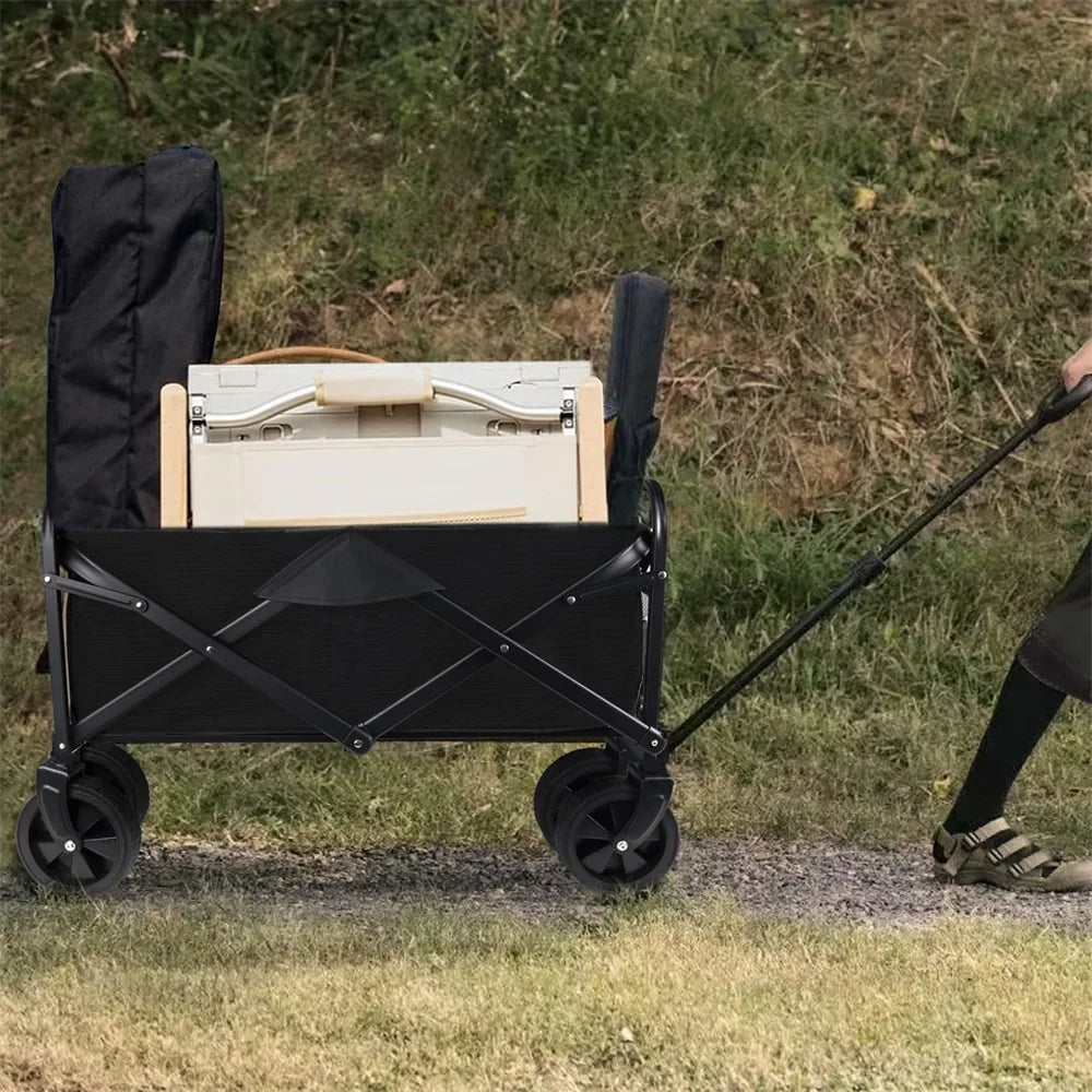 Rugged, Portable Wagon for Beach, Camping, and Yard Work