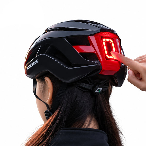 Rechargeable Cycling Helmet with LED Light