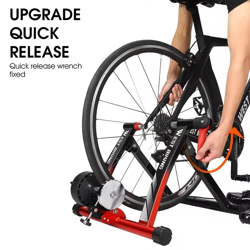 Level Up Your Indoor Cycling: 6-Speed Magnetic Bike Trainer