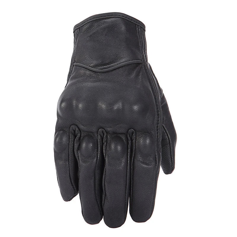 Retro Real Leather Gloves