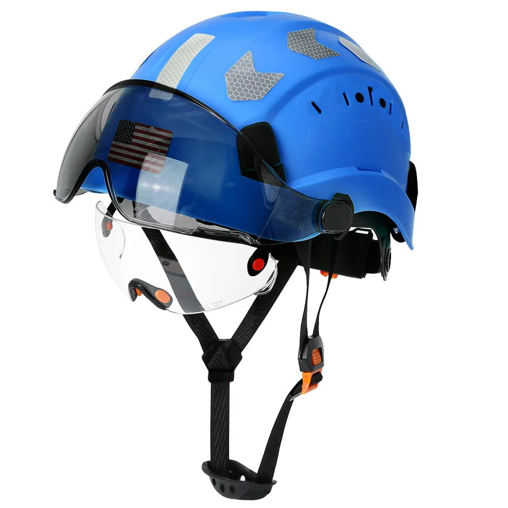 Enhanced Visibility: Reflective Safety HelmetSafety Hamlet24 Hour Sport