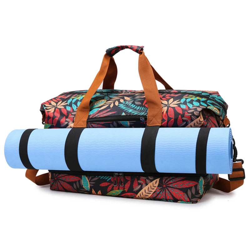 Lightweight Gym Bag with Crossbody Functionality