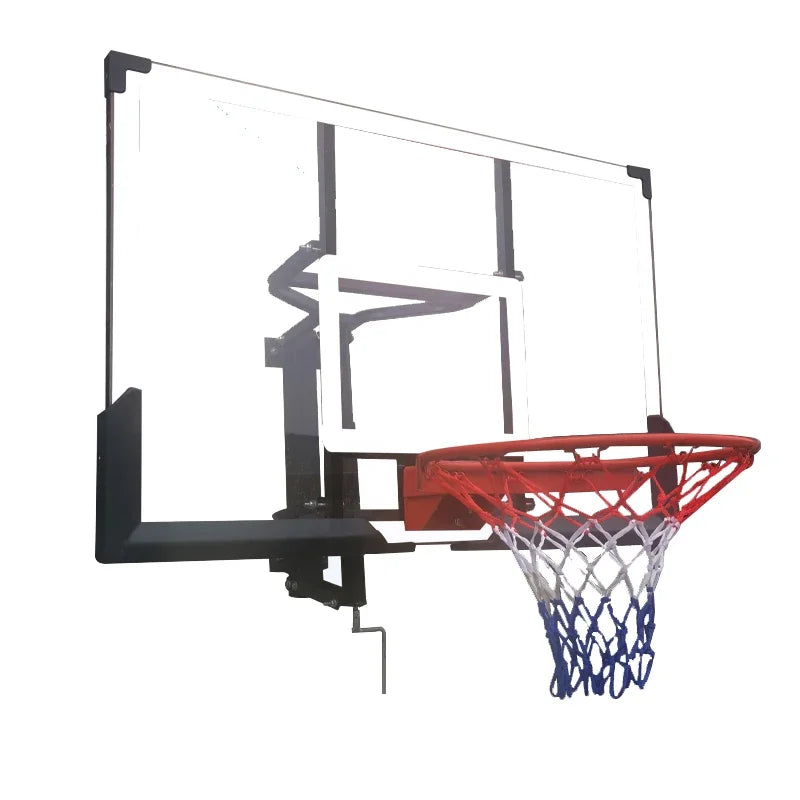 Adjustable Wall-Mounted Outdoor Basketball Hoop