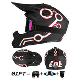 Off road motorcycle helmet rally downhill full helmet riding with goggles suitable for all seasons for men women and children 24 Hour Sport