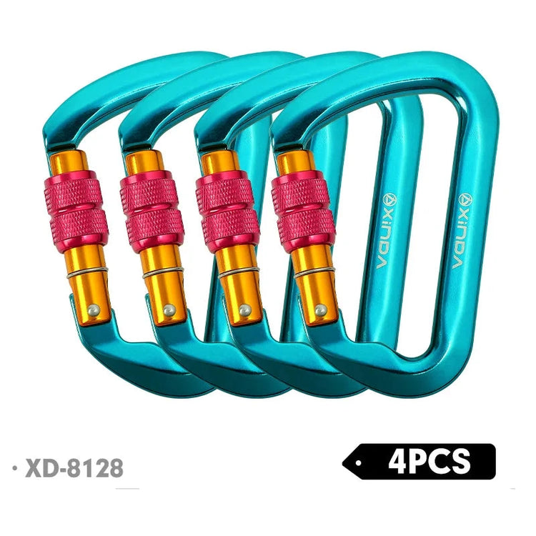 High-Strength Aluminum Carabiner: Perfect for Outdoor EnthusiastsSafety Accessories24 Hour Sport