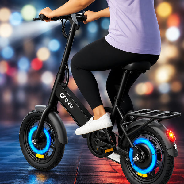 Foldable City E-Bike Powerful Peak Motor & Battery