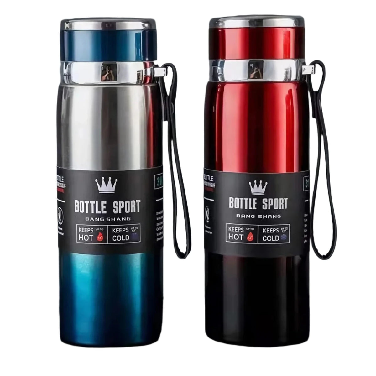 Temperature-Controlled Stainless Steel Flask
