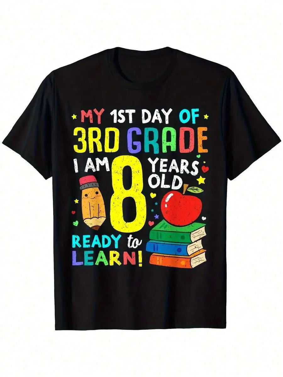Back to School 3rd Grade Shirt for Kids