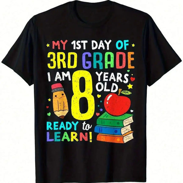 Back to School 3rd Grade Shirt for Kids