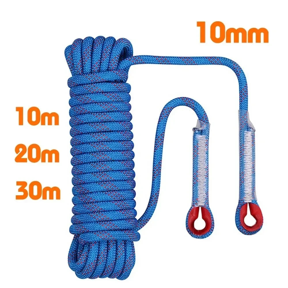 Durable Static Rope for Outdoor Adventures and Survival Situations