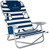 Portable, Adjustable Beach Chair with Face Opening
