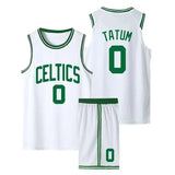 Tatum 0 Signature Basketball Jersey Set: Collectible Retro Design