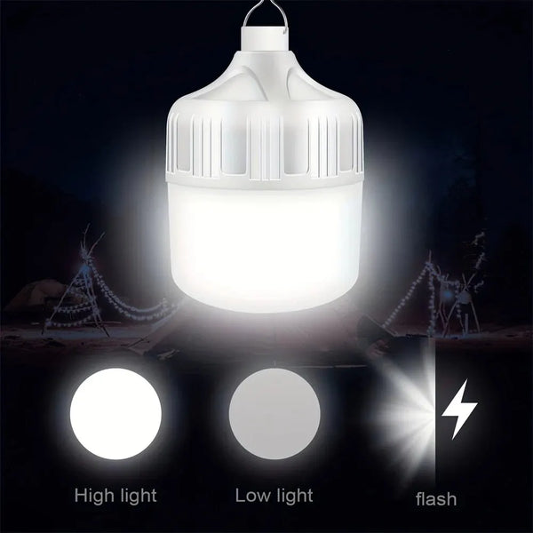 USB Rechargeable Led Bulb Portable Camping Light