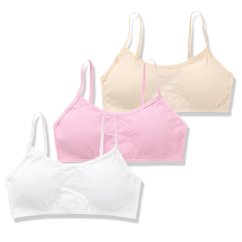 Student Bra Soft Children Sport Vest Girls TeenagerGirl's Sport Bras24 Hour Sport