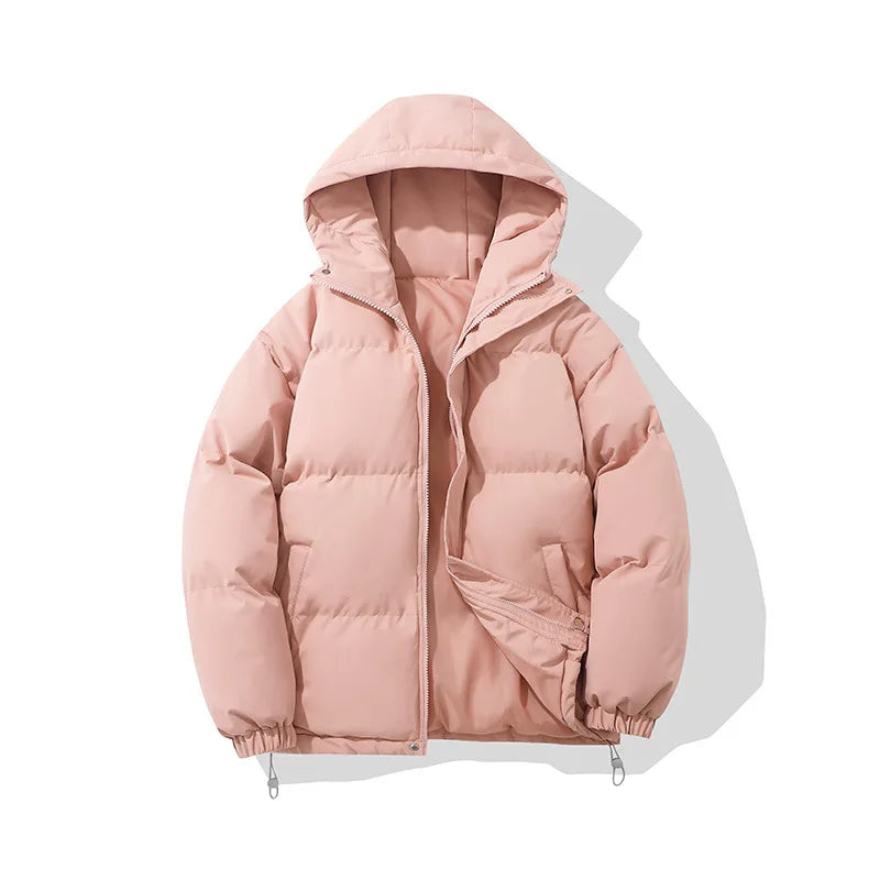 Warm Hooded Puffer Loose Casual Oversized Winter Jacket